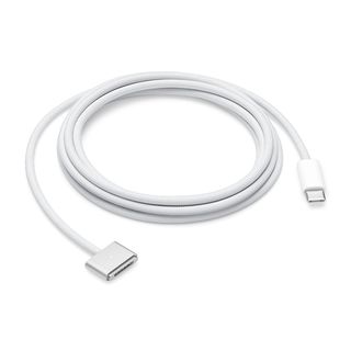 Apple Cable USB-C a MagSafe 3, 2 metros, Cable trenzado, Blanco