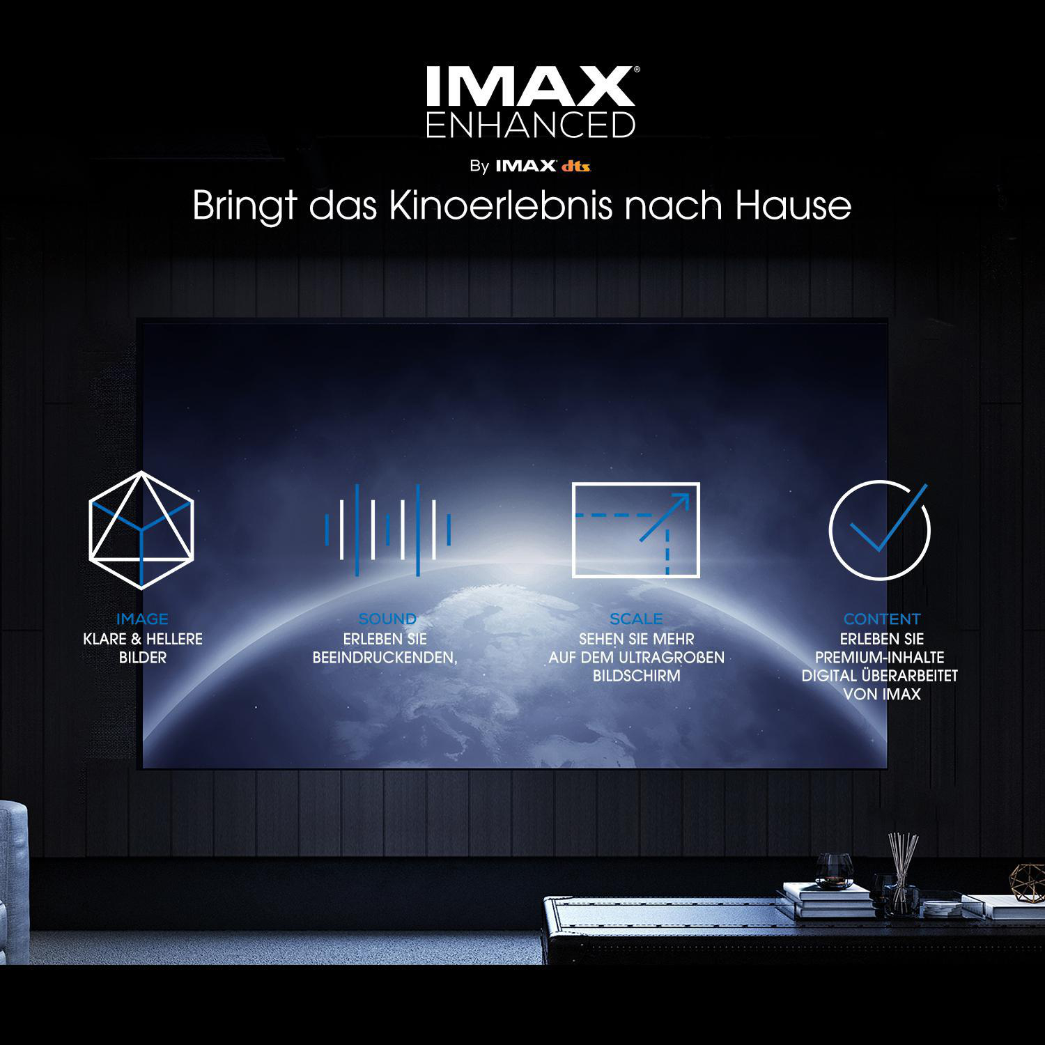 HISENSE 65A9G OLED TV (Flat, 65 Zoll / 164 cm, OLED 4K, SMART TV, VIDAA U5)
