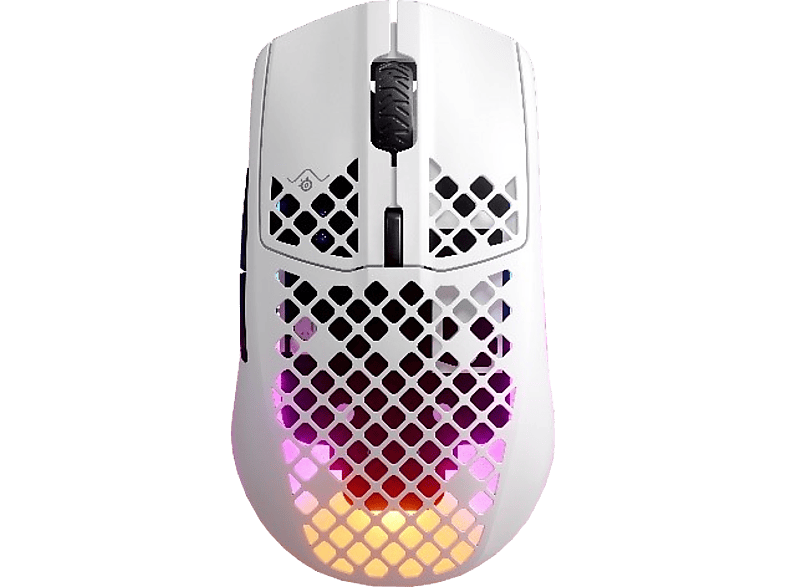 Steelseries Draadloze Gaming Muis Aerox 3 (2022) Snow (62608)