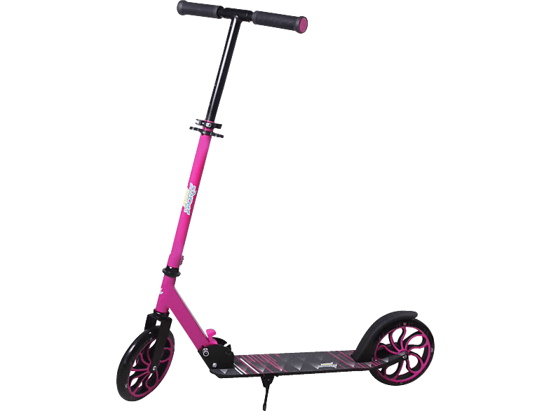 Scooter ABEC7 NSP NEWSPORTS Kinderscooter Pink/Schwarz 200mm,