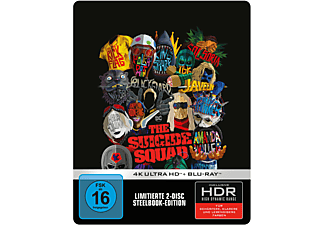 The Suicide Squad Steelbook 4K Ultra HD Blu-ray + Blu-ray