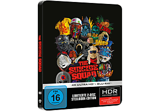 The Suicide Squad Steelbook 4K Ultra HD Blu-ray + Blu-ray