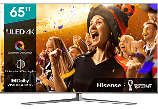 HISENSE 65U87GQ LED TV (Flat, 65 Zoll / 164 cm, UHD 4K, SMART TV, VIDAA U5.0)