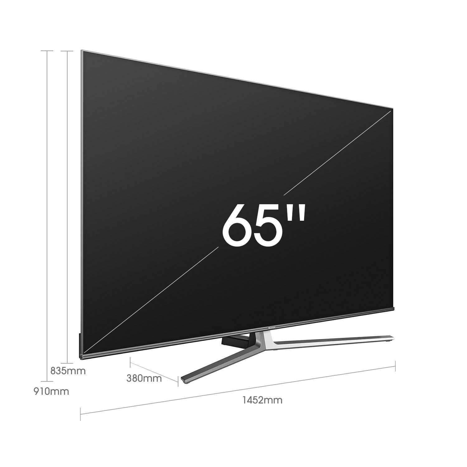 HISENSE 65U87GQ LED TV (Flat, 65 Zoll / 164 cm, UHD 4K, SMART TV, VIDAA U5.0)