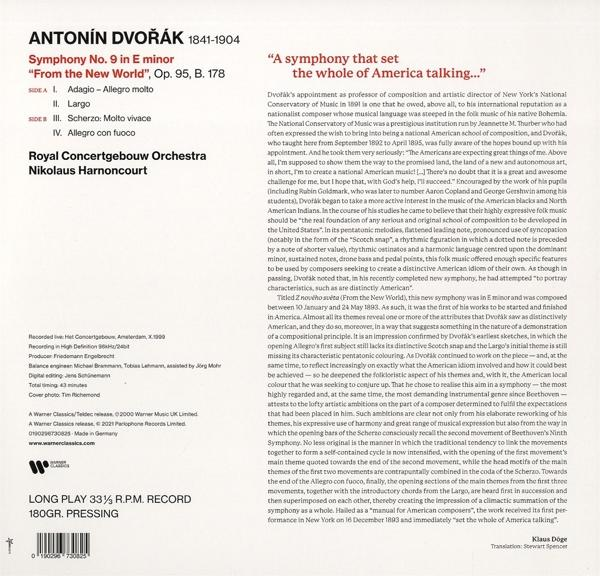 Nikolaus Harnoncourt - Sinfonie Nr.9 "From the New World"  - (Vinyl)