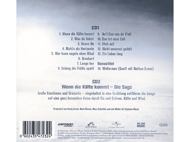 Thumbnail - Santiano - Wenn Die Kälte Kommt (Deluxe Edition) (CD)