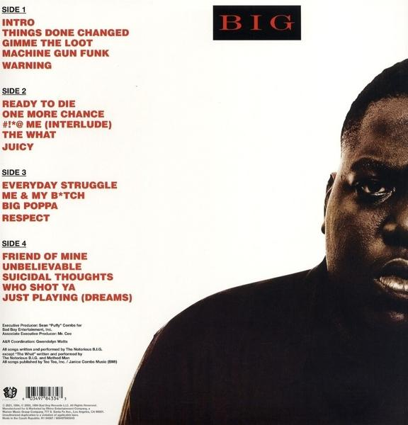 The Notorious B.I.G. to - Die (Vinyl) Ready 