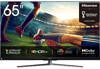 HISENSE 65U8QF LED TV (Flat, 65 Zoll / 164 cm, UHD 4K, SMART TV, VIDAA 4.0)