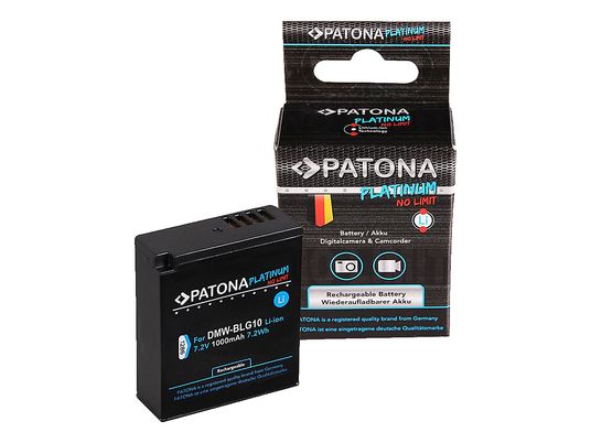 PATONA 1286 Platinum (DMWBLE9) - Batteria sostitutiva (Nero)
