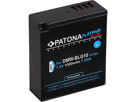 PATONA 1286 Platinum (DMWBLE9) - Batteria sostitutiva (Nero)