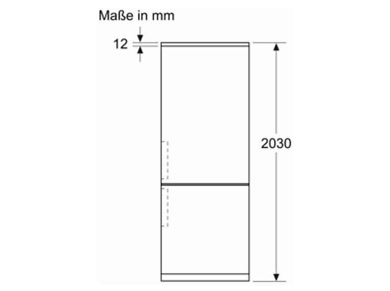 Bosch KGN39AIBT Kühl- Gefrierkombination (B, 363 l, 2030 mm hoch, Standgerät, No Frost (verminderte Eisbildung), Edelstahl (mit Antifingerprint)) — Foto 3 von 5