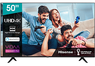 HISENSE 50A7100F LED TV (Flat, 50 Zoll / 126 cm, UHD 4K, SMART TV, VIDAA U3.0)