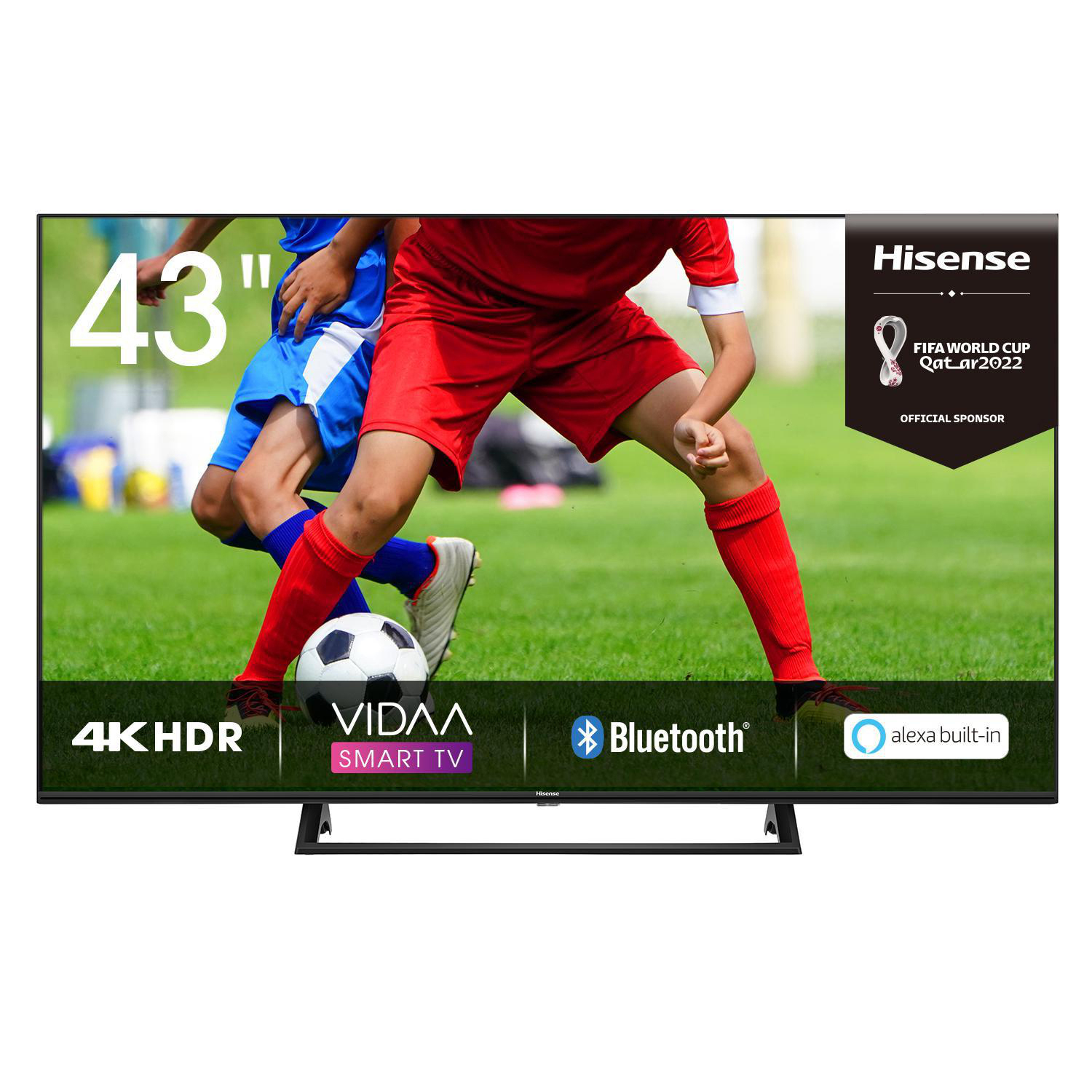 HISENSE 43A7300F LED TV (Flat, 43 UHD SMART U4.0) / 108 TV, cm, 4K, Zoll VIDAA