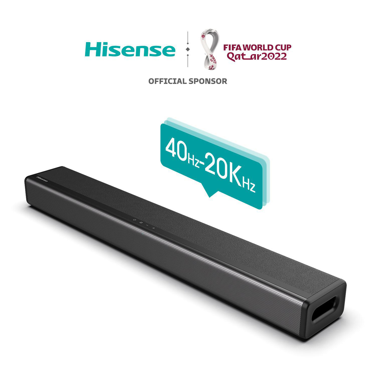 HISENSE HS214, Soundbar, Grau
