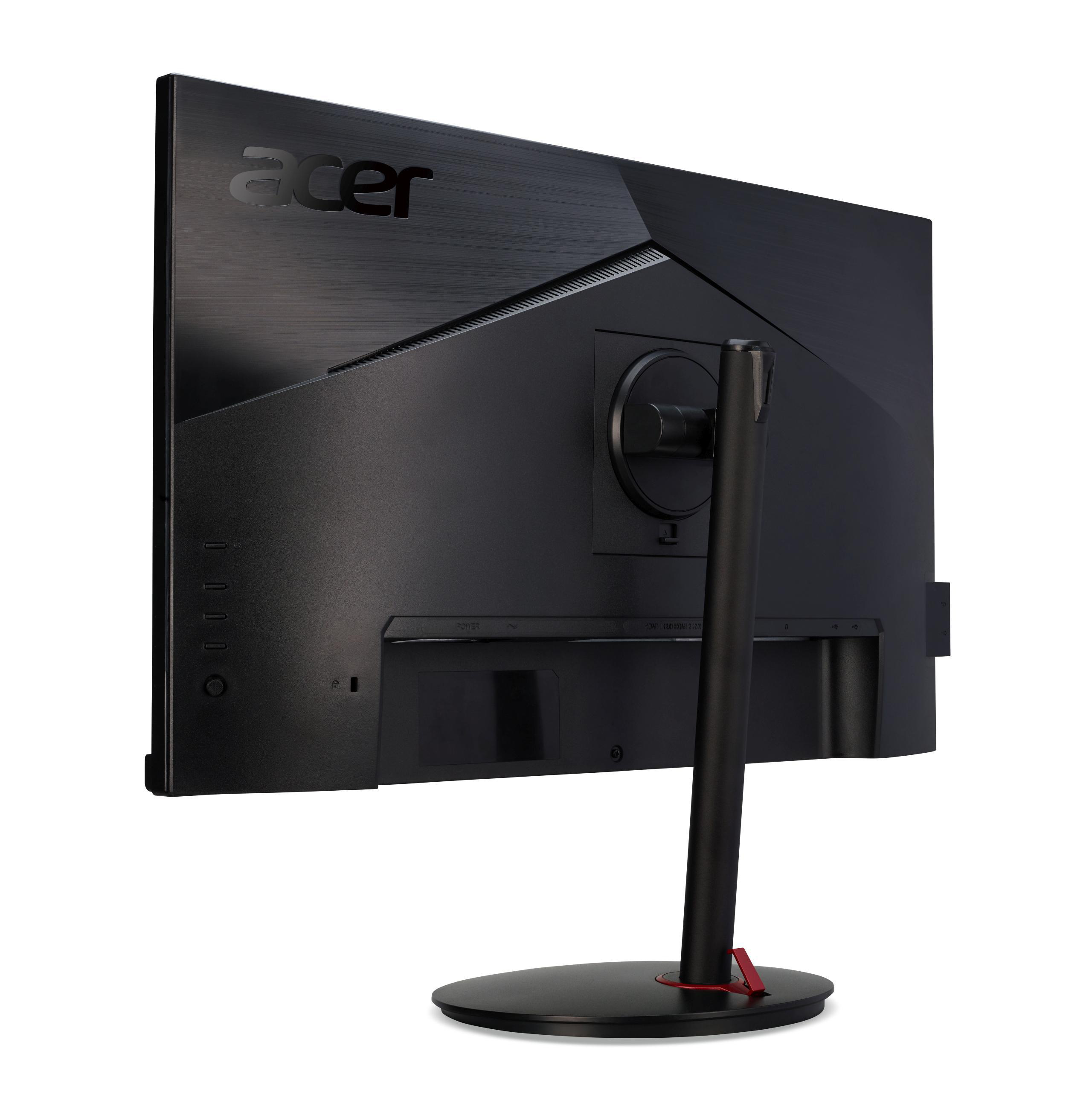 Reaktionszeit, Overclock 144 ms Hz Zoll 27 ACER XV272UKV DisplayPort/HDMI) Hz Monitor 170 WQHD DisplayPort, (1 Gaming