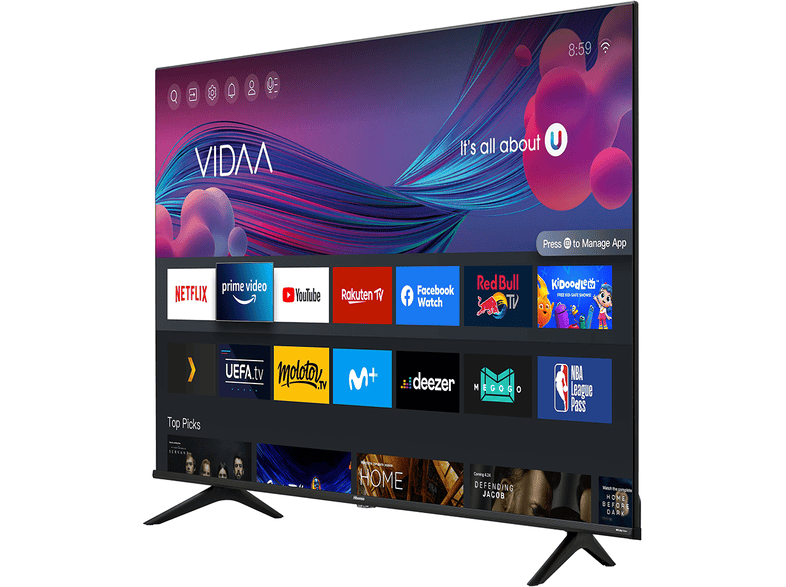 HISENSE 75A6BG 4K UHD Smart LED Telev zi 190 cm MediaMarkt