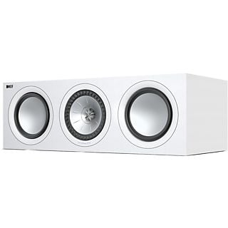 Altavoz central - KEF Q650c, 150 W, 64Hz-28KHz (± 3db), 8Ω, 87dB, Central 2.5 vías, Bass Réflex, Blanco