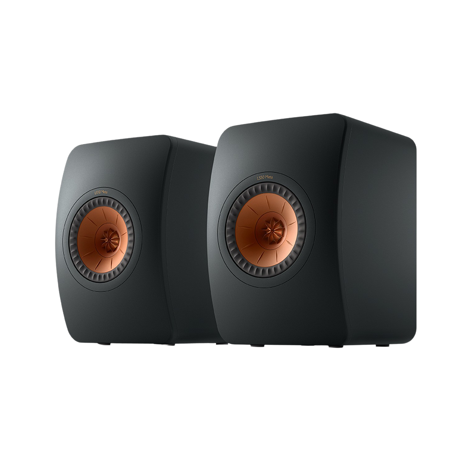 Altavoces Hifi Kef ls50 meta estantería negro pareja altavoz central set de 2 150 w 64hz28khz ±3db 8ω 87db