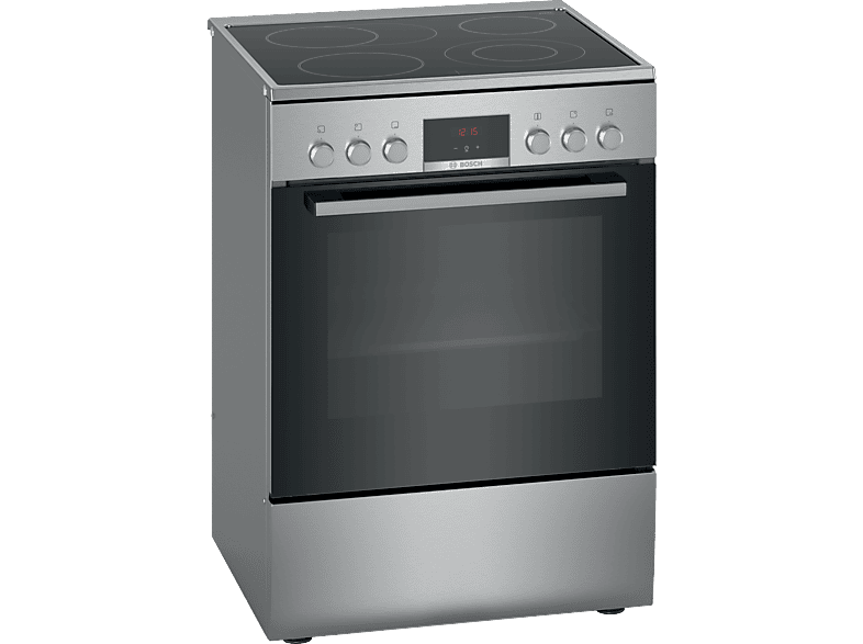 Bosch HKR39C250 Standherd (EEK: A, Strahlungsheizungskochfeld, 66 l, Edelstahl, Edelstahl) — Foto 4 von 5