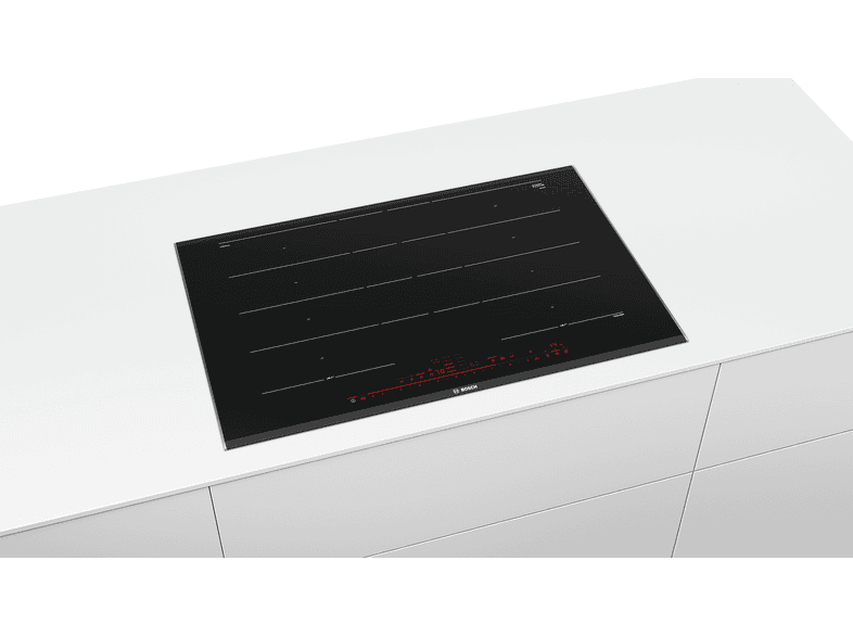 Bosch PXY875DW4E Induktionskochfeld (816 mm breit, 4-Zonen, Glaskeramik, Autarkes Kochfeld) — Foto 4 von 5