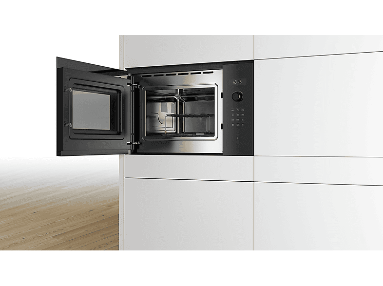 Bosch BEL554MB0 Mikrowelle (900 Watt, Einbaugerät, 25 l, Schwarz) — Foto 3 von 3