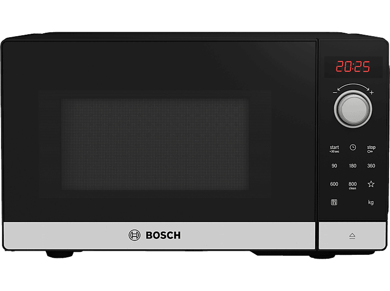 Bosch FFL023MS2 Mikrowelle (800 Watt, Freistehend, 20 l, Schwarz) — Foto 5 von 5