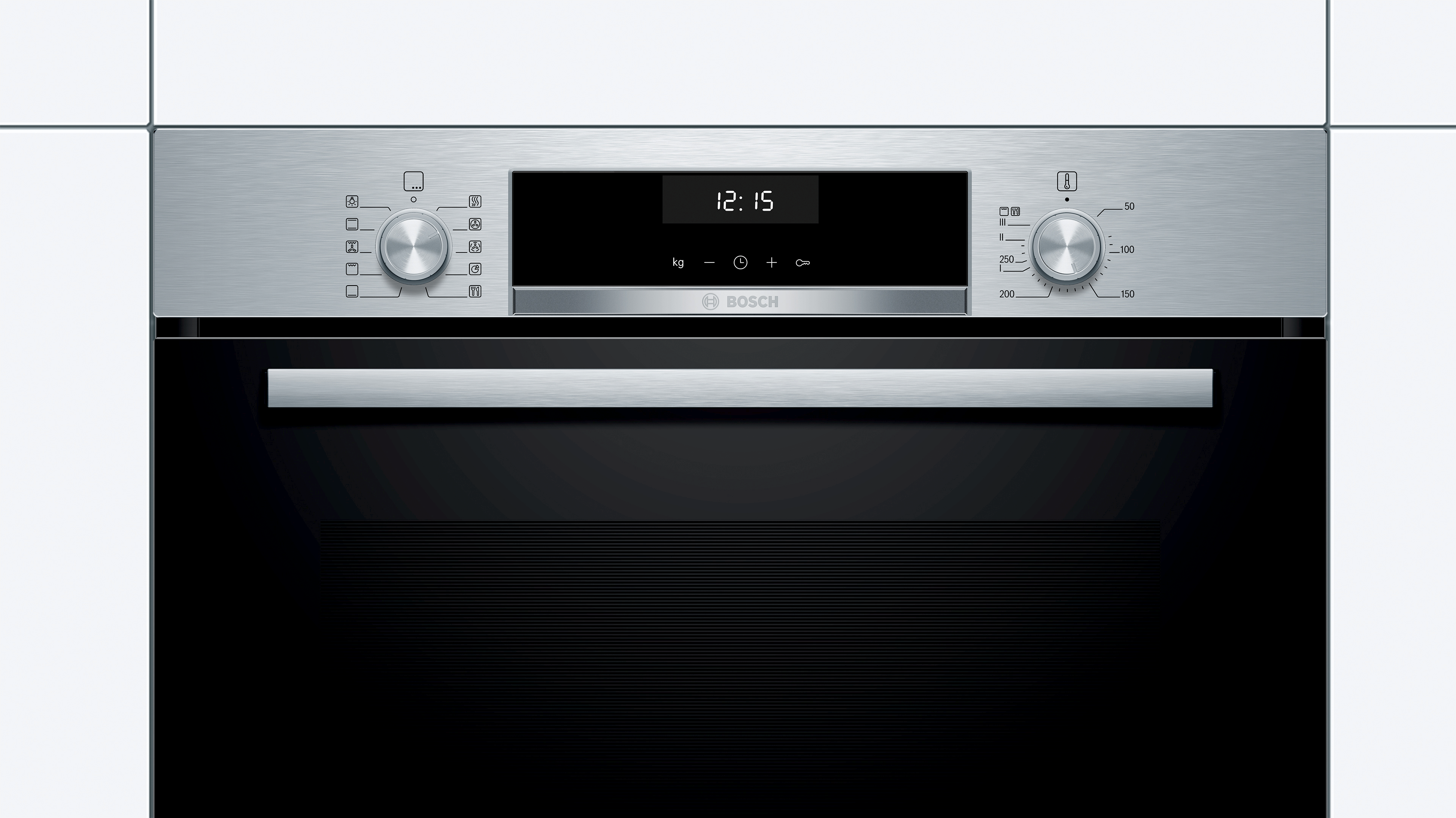 BOSCH Multifunctionele oven (HBA537BS0)