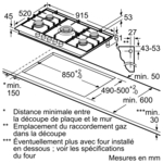 BOSCH Gaskookplaat (PCR9A5B90)