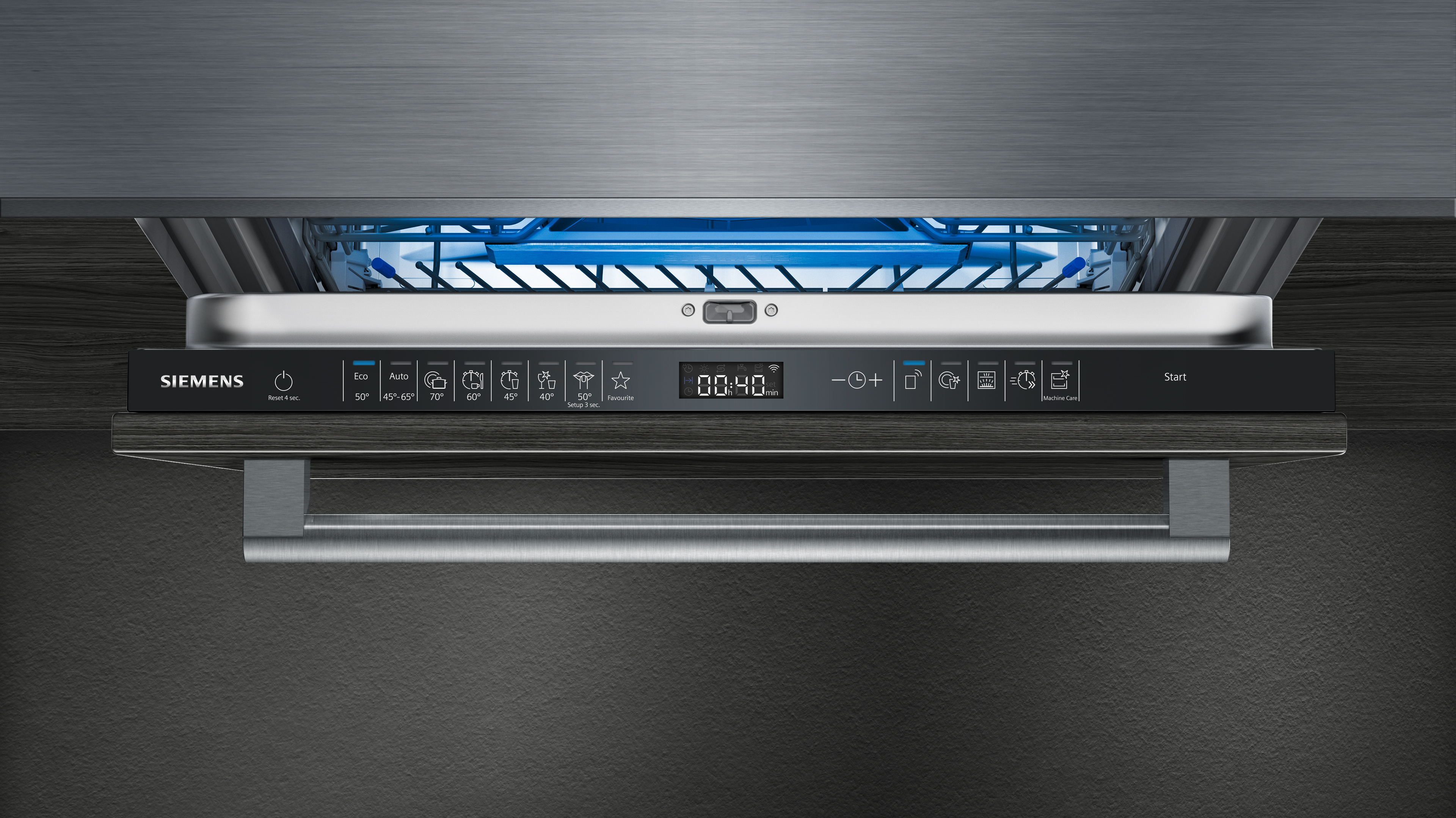 SIEMENS Inbouw vaatwasser iQ500 C (SX65ZX49CE)