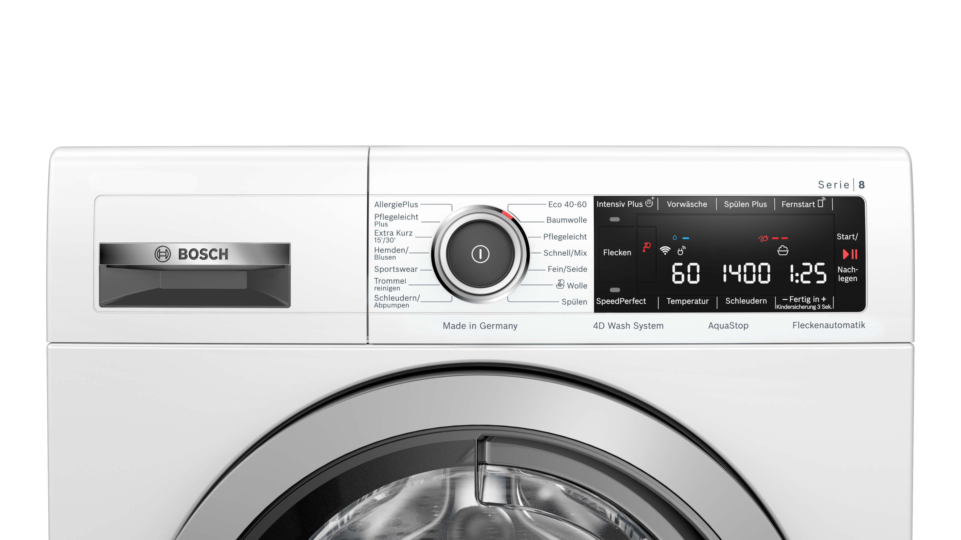 BOSCH WAV28M43 Waschmaschine (9,0 kg, 1400 U/Min., A)