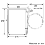 BOSCH Lave-linge séchant C (WDU8H541EU)