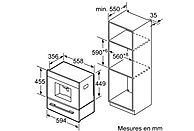 BOSCH Inbouw espressomachine (CTL636ES6)