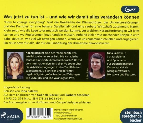 Irina Salkow - How To Change Everything  - (MP3-CD)