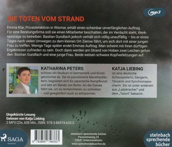 Katja Liebing - Todeswelle:Ein Ostsee-Krimi  - (MP3-CD)