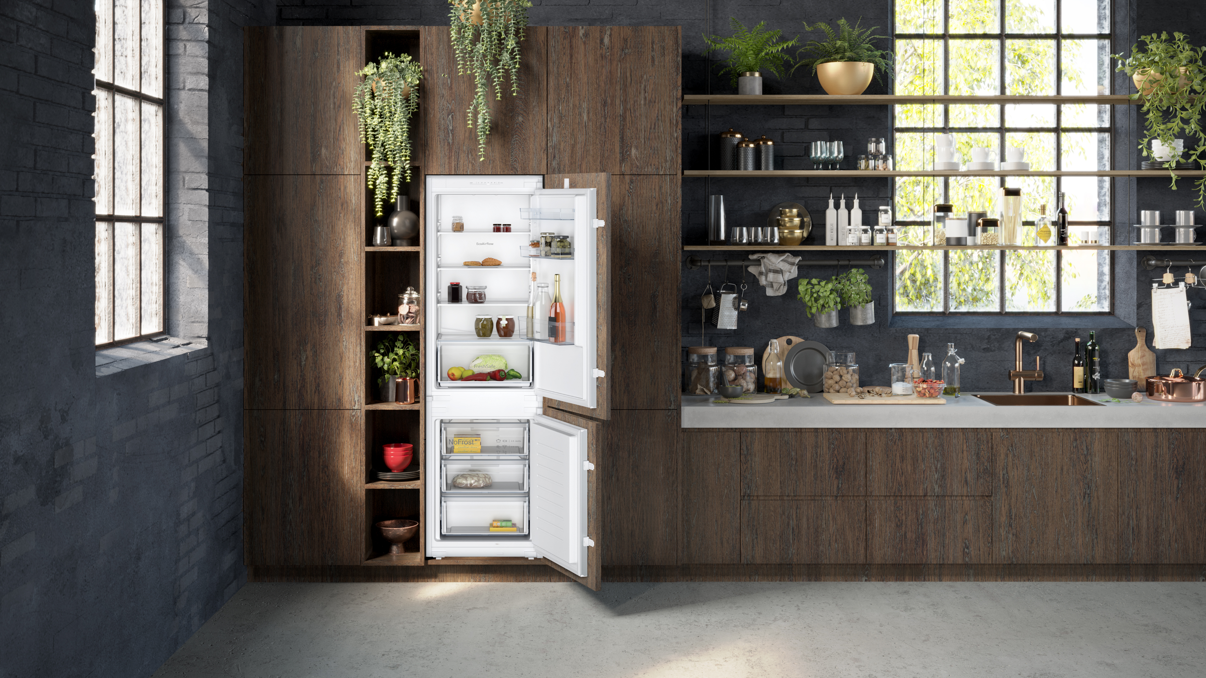 NEFF KI7861SF0 Kühlgefrierkombination (F, 260 l, 1772 mm hoch, k. A.)