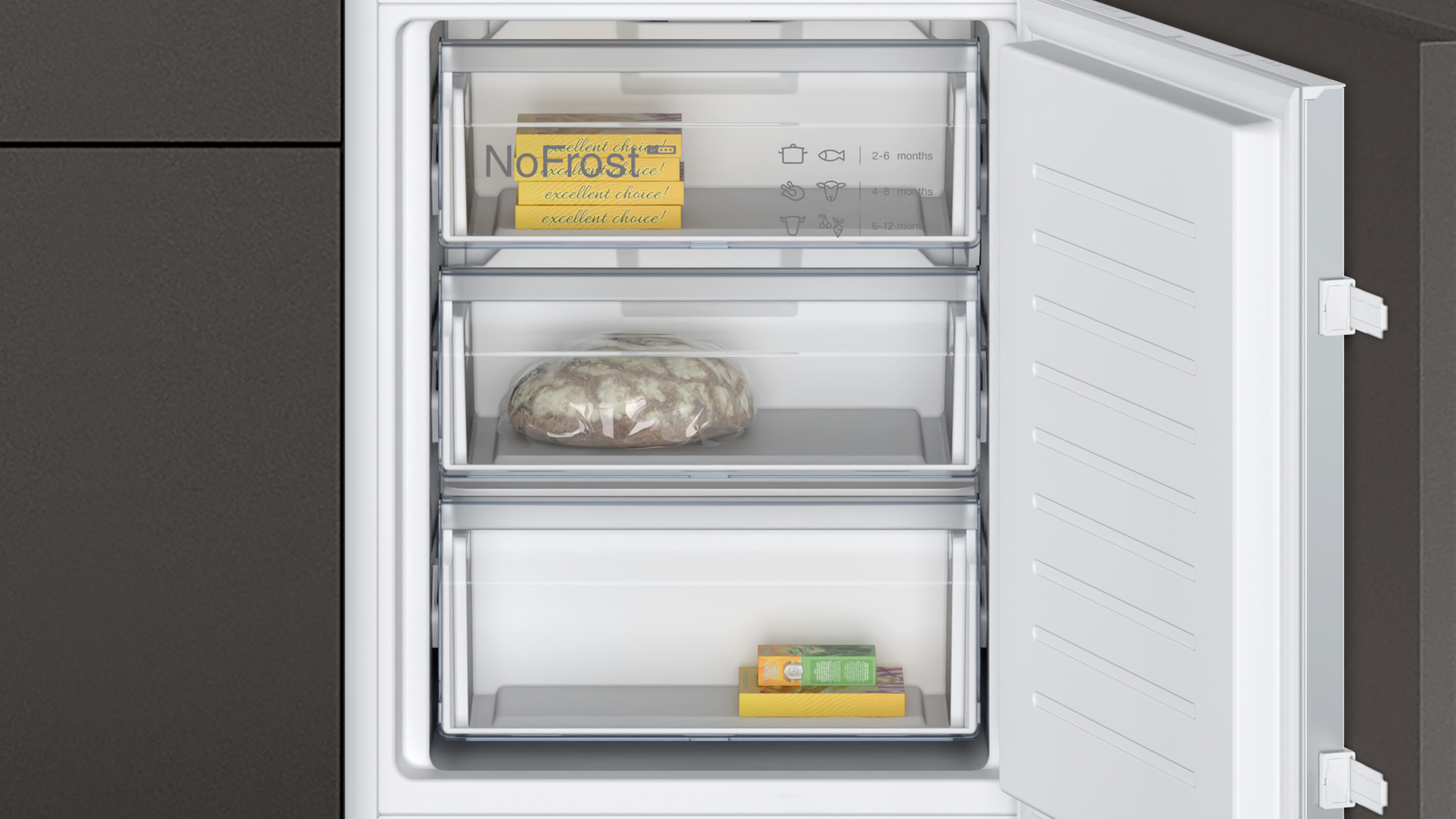 NEFF KI7861SF0 Kühlgefrierkombination (F, 260 l, 1772 mm hoch, k. A.)