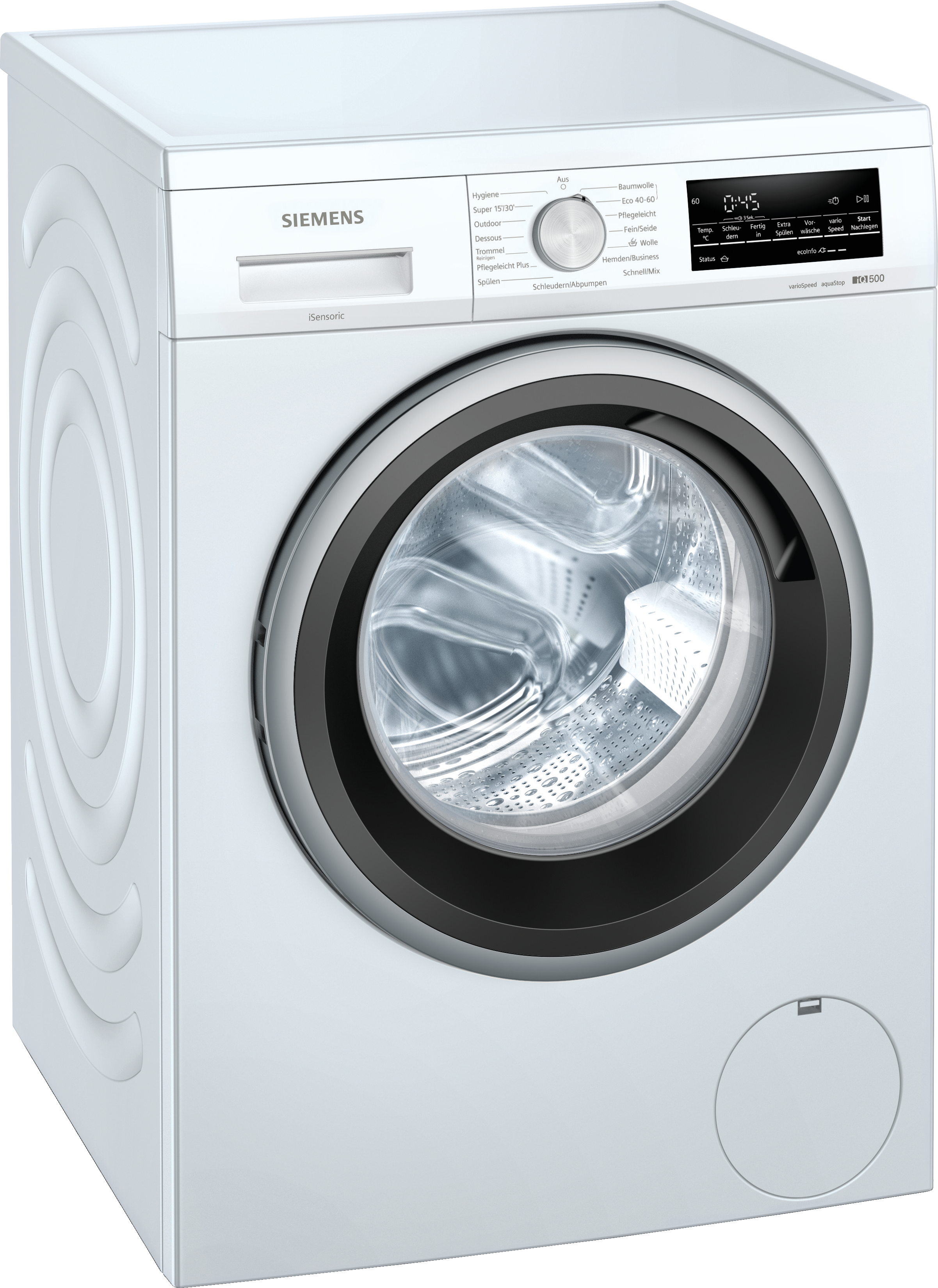 kg, iQ500 SIEMENS Waschmaschine U/Min., 1400 WU14UTA8 C) (8