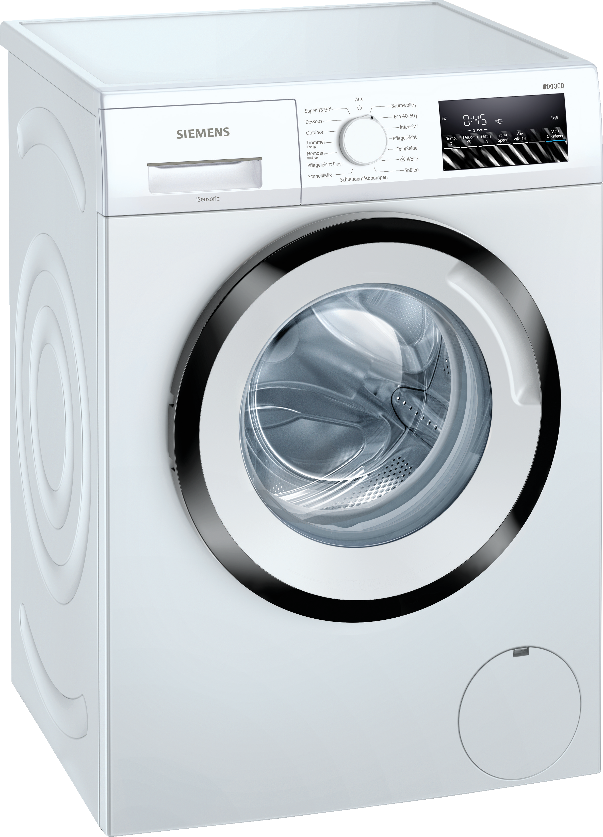 SIEMENS WM14N128 iQ300 Waschmaschine (8 kg, 1400 U/Min., C)