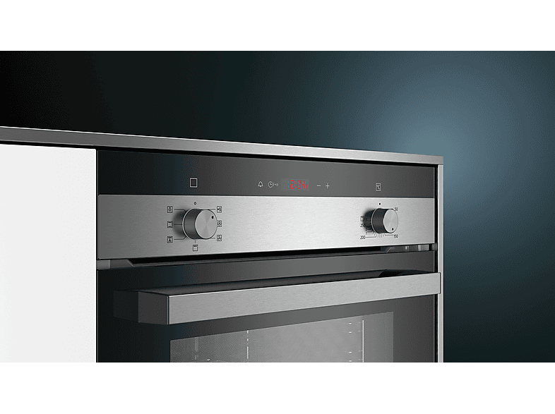 SIEMENS HB113FBS1, Einbaubackofen (Einbaugerät, 66 l, 594 mm breit), iQ100