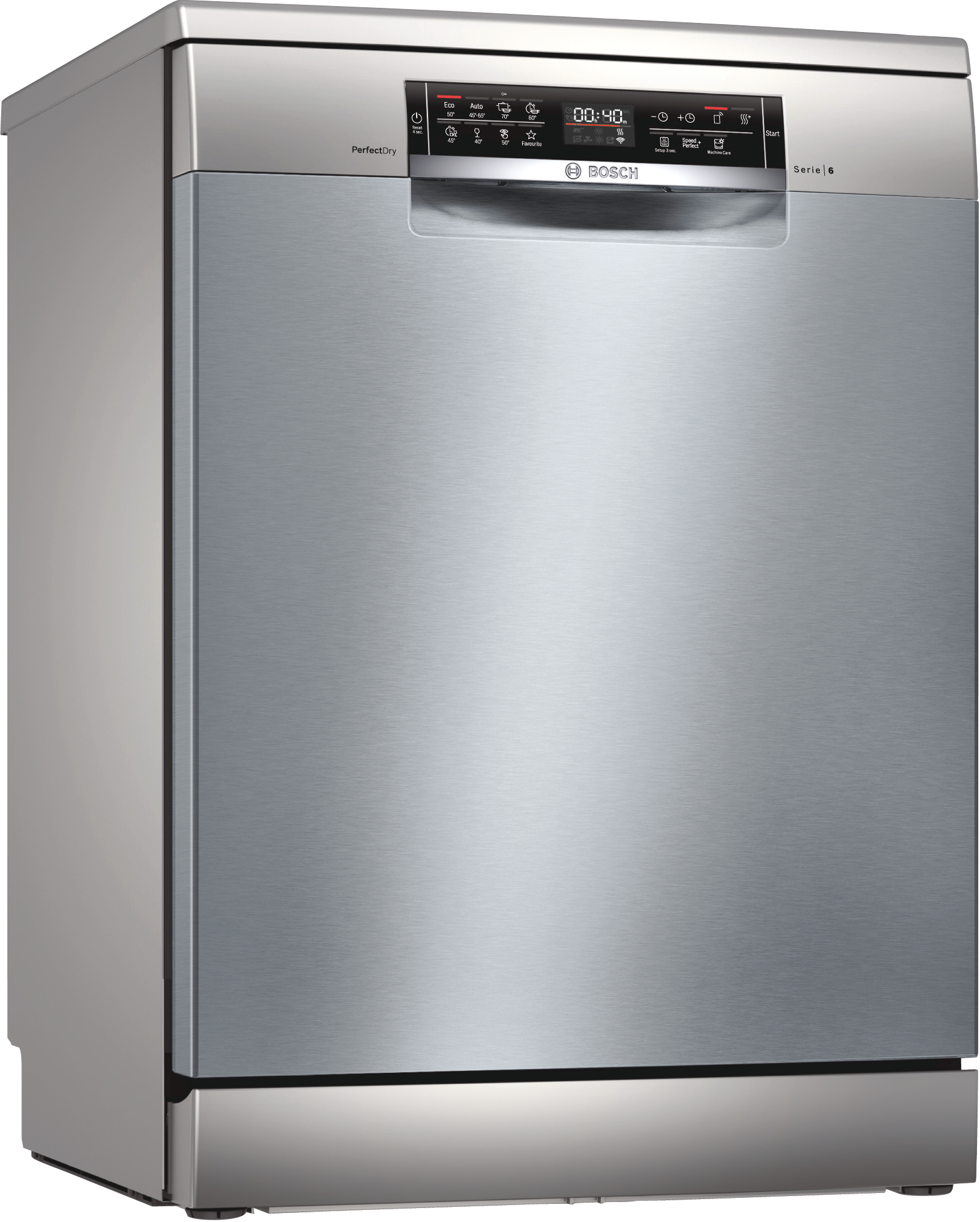 BOSCH SMS6ZCI49E Geschirrspüler (unterbaufähig, Besteckschublade, 600 mm breit, 42 dB(A), C, Edelstahl, lackiert)