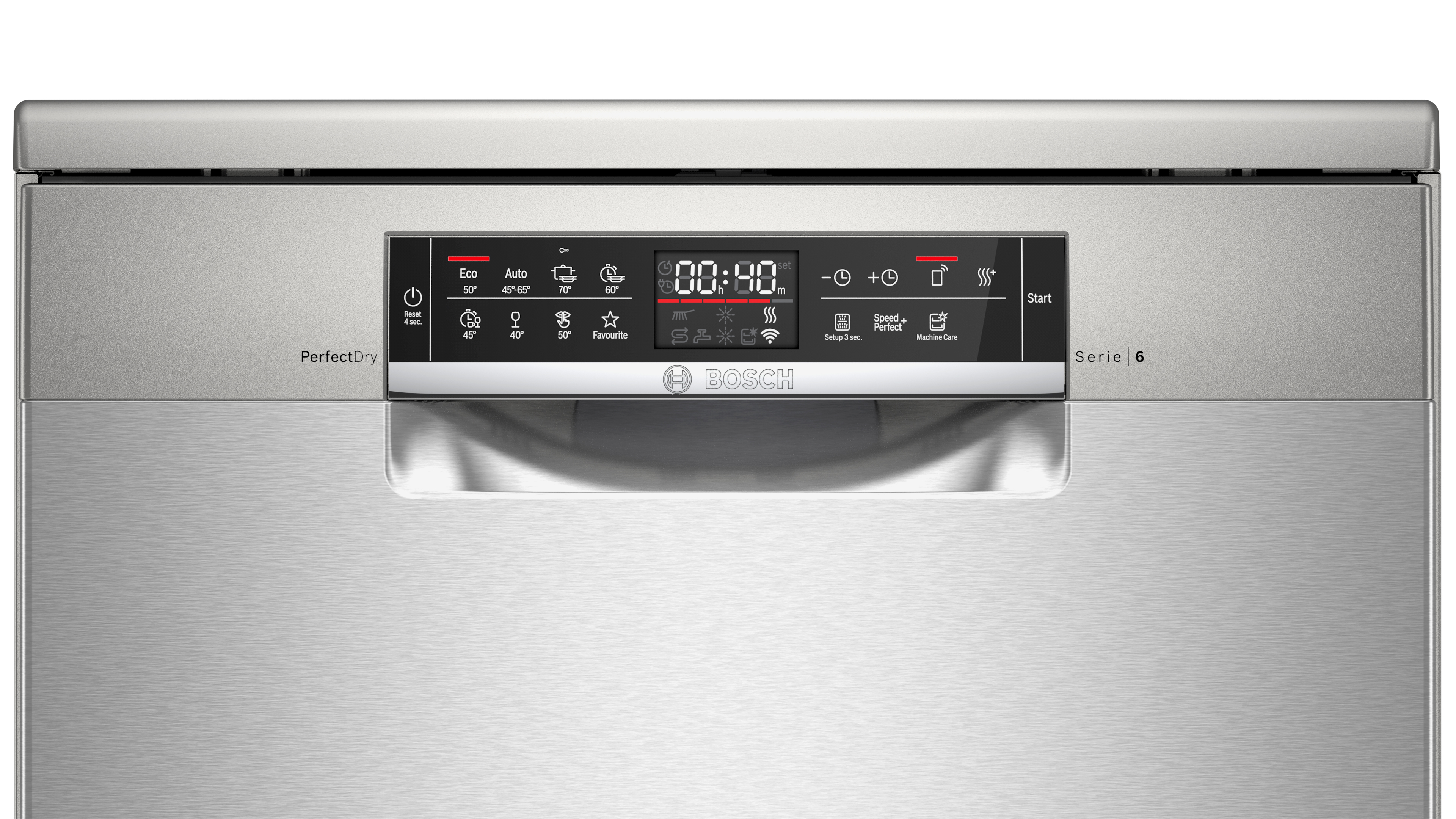 BOSCH SMS6ZCI49E Geschirrspüler (unterbaufähig, Besteckschublade, 600 mm breit, 42 dB(A), C, Edelstahl, lackiert)