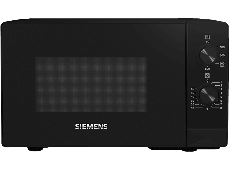 Siemens FF020LMB2 Mikrowelle (800 Watt, Freistehend, 20 l, Schwarz) — Foto 3 von 5