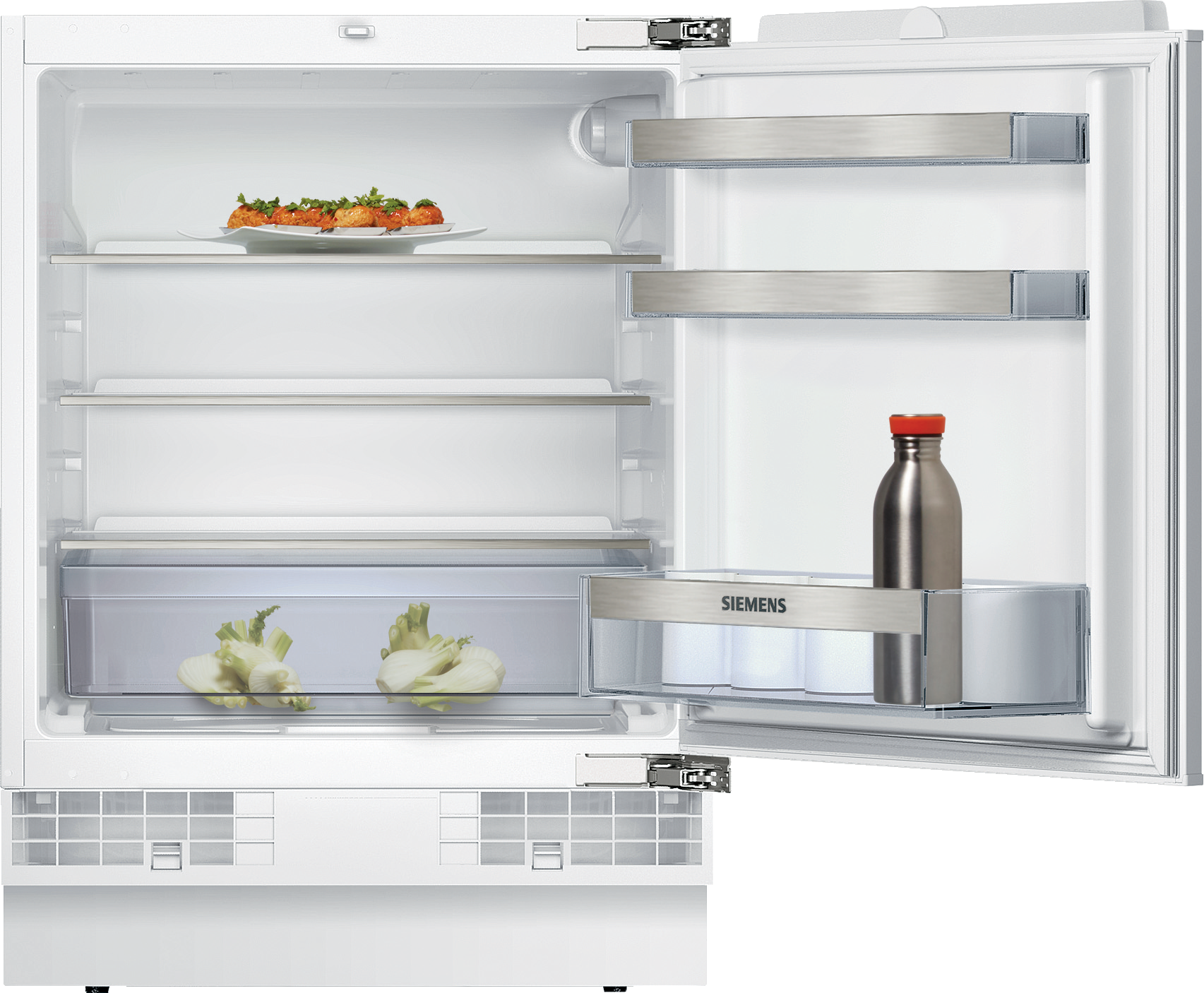SIEMENS KU15RADF0 Kühlschrank (F, 820 mm hoch, Weiß, 137 l)