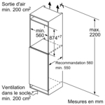SIEMENS Congélateur encastrable E (GI21VAFE0)