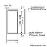 SIEMENS Frigo encastrable F (KI51RADF0)