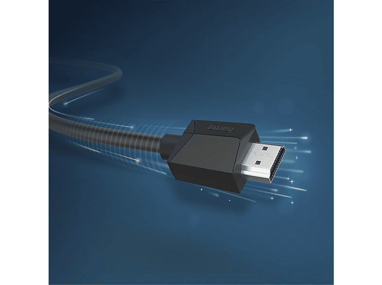 HAMA 205006 High Speed HDMI™-Kabel, 4K, Stecker - Stecker, Ethernet, 3,0 m; HDMI-Kabel — Foto 2 von 2