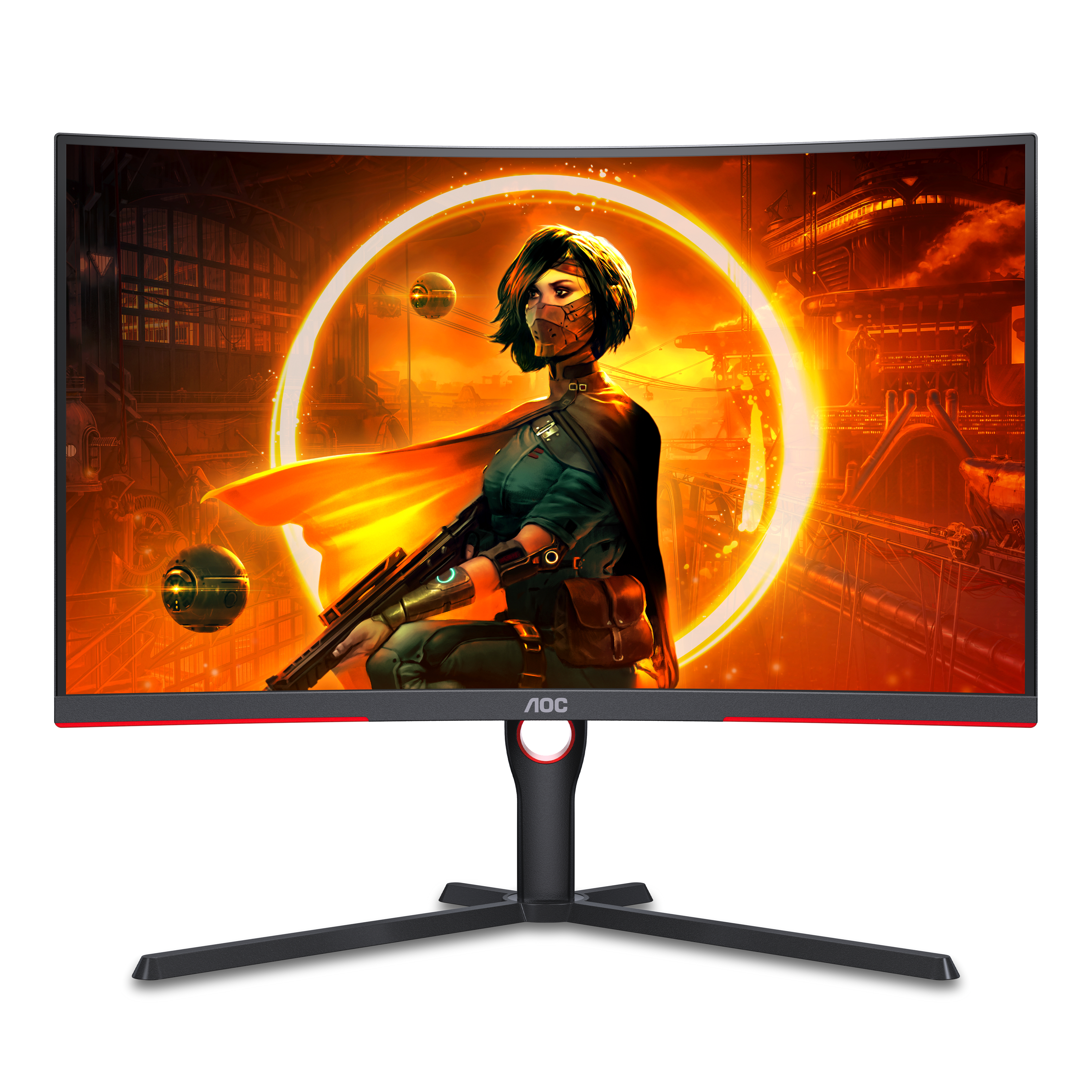AOC CQ32G3SU 31,5 Zoll  QHD  Gaming Monitor  1 ms Reaktionszeit  