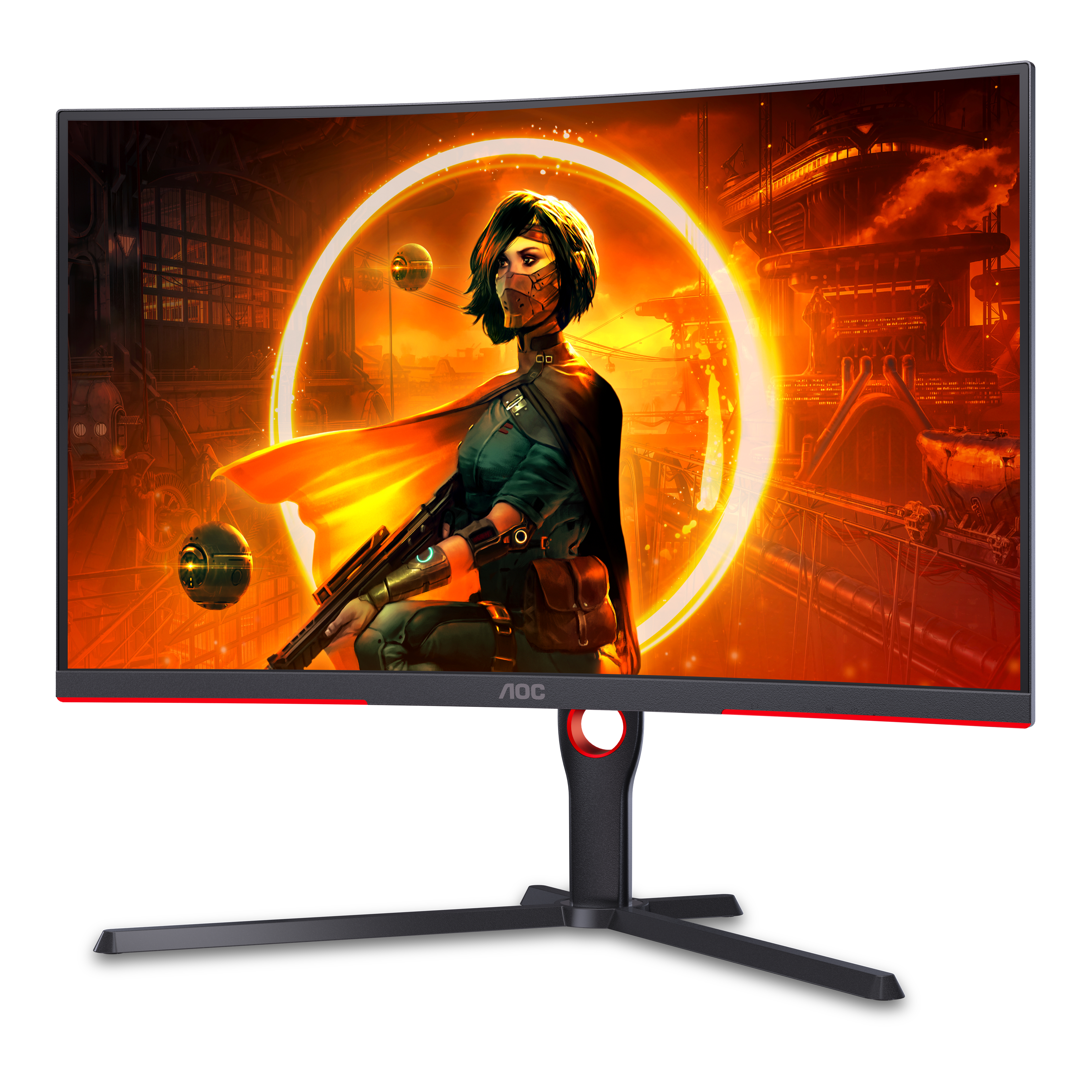 AOC CQ32G3SU 31,5 Zoll  QHD  Gaming Monitor  1 ms Reaktionszeit  