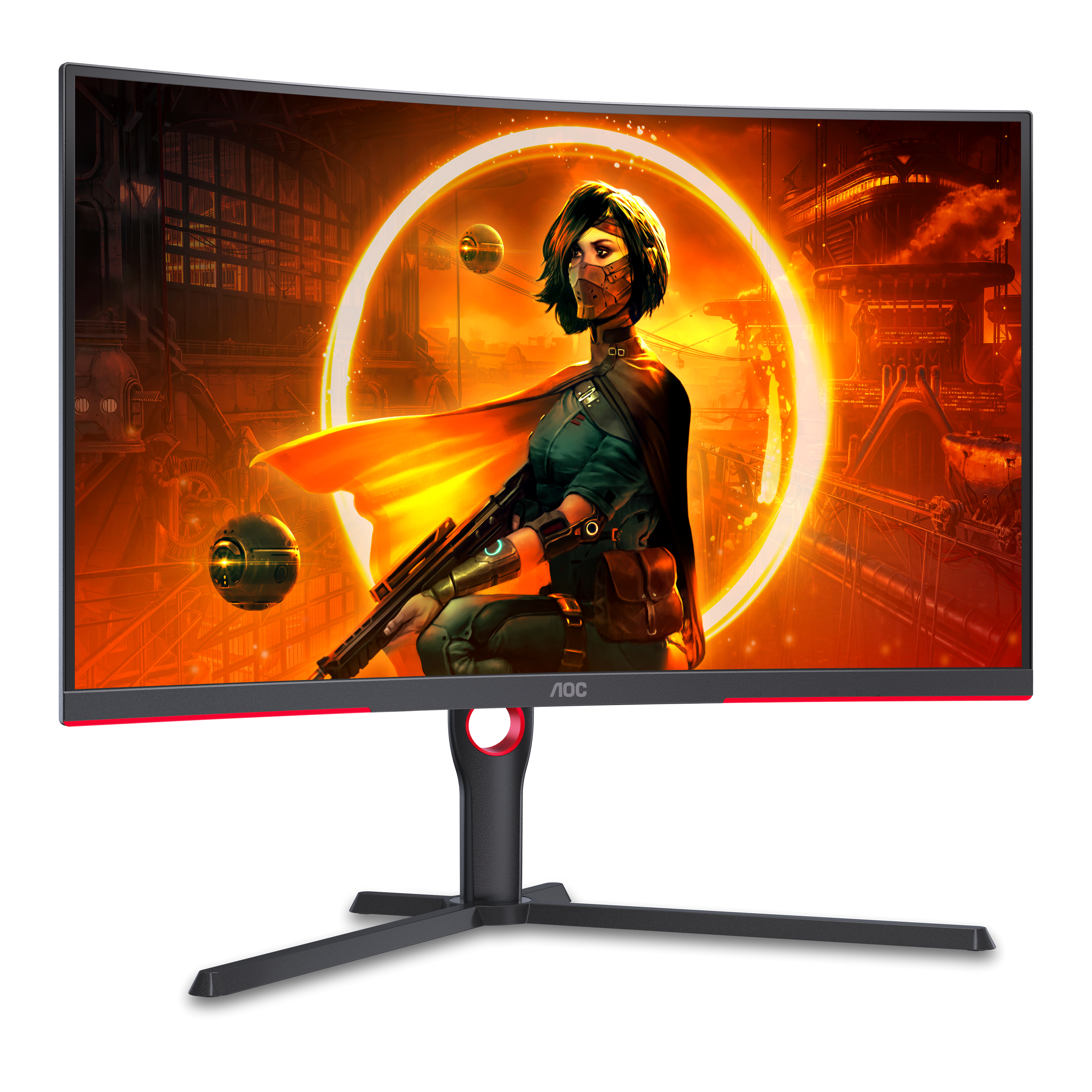 AOC CQ32G3SU 31,5 Zoll  QHD  Gaming Monitor  1 ms Reaktionszeit  