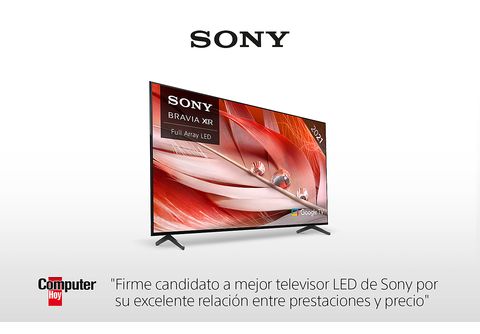 TV LED 65 - SONY KD-65X90K, HDR 4K, Cognitive Processor XR, DVB-T2  (H.265), Negro